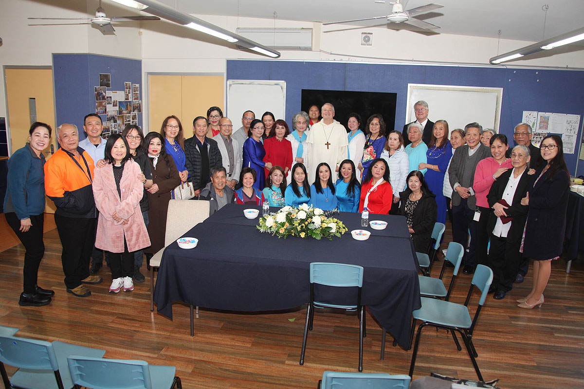 Các Hội Đoàn Đoàn Thể. Giáo Đoàn Cabramatta Tiếp Đón Đức Tổng Giám Mục Anthony Fisher Tổng Giáo Phận Sydney.