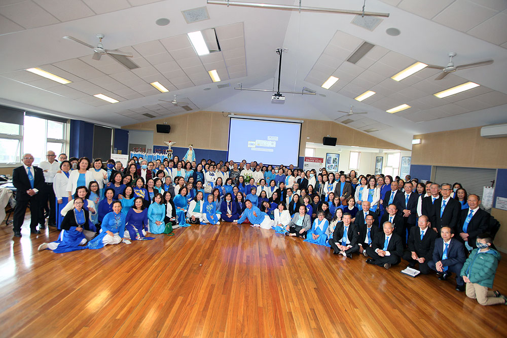 Curia Ná»¯ VÆ°Æ¡ng MÃ¢n CÃ´i TGP Sydney TÄ©nh TÃ¢m vÃ  Tá»•ng Há»™i ThÆ°á»ng NiÃªn ÄÃ³n Máº¹ ThÃ¡nh Du.