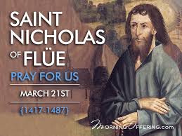 NgÃ y 21.03 KÃ­nh ThÃ¡nh Nicolas FlÃ¼eÂ 