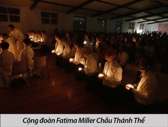 Thánh Lễ Tiệc Ly Tại Giáo Đoàn Fatima Miller